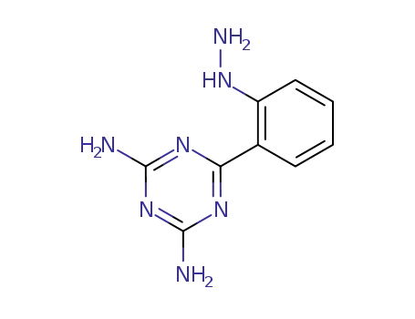 Molecular Structure of 30101-78-1 (6-(2-hydrazinylphenyl)-1,3,5-triazine-2,4-diamine)