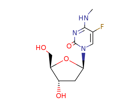 5-fluoro-1-[(2R,4S,5R)-4-hydroxy-5-(hydroxymethyl)oxolan-2-yl]-4-methy lamino-pyrimidin-2-one(2248-73-9)