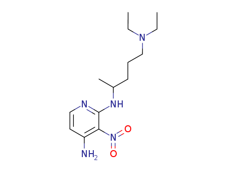 N-(5-diethylaminopentan-2-yl)-3-nitro-pyridine-2,4-diamine cas  30205-02-8