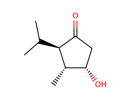 Cyclopentanone,4-hydroxy-3-methyl-2-(1-methylethyl)-, (2R,3R,4S)-