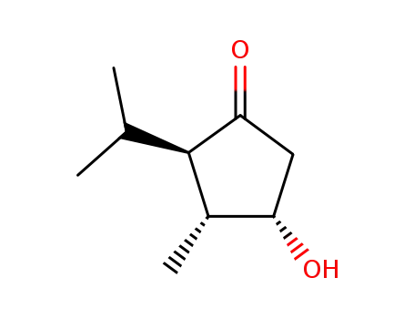 Cyclopentanone, 4-hydroxy-3-methyl-2-(1-methylethyl)-, (2R,3R,4S)- (9CI)