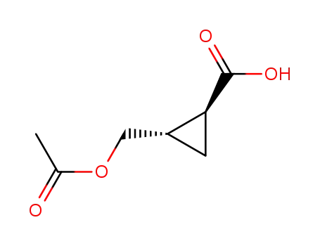 (1S,2S)-2-[(Acetyloxy)methyl]cyclopropane-1-carboxylic acid