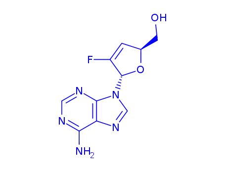 [(2S,5R)-5-(6-amino-9H-purin-9-yl)-4-fluoro-2,5-dihydrofuran-2-yl]methanol