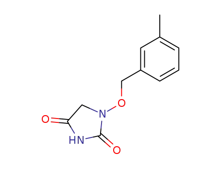 1-[(3-methylphenyl)methoxy]imidazolidine-2,4-dione