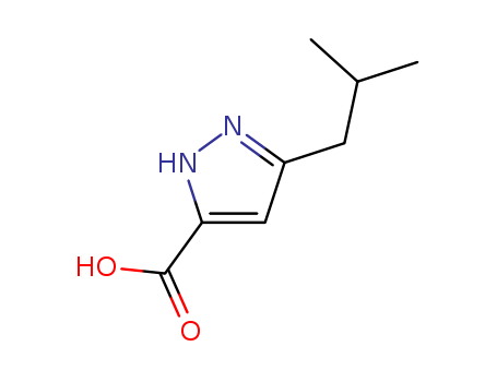 3-Isobutyl-1H-pyrazole-5-carboxylic acid                                                                                                                                                                