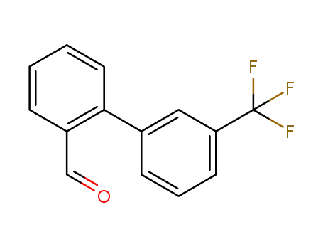 Molecular Structure of 223575-93-7 (3'-(TRIFLUOROMETHYL)[1,1'-BIPHENYL]-2-CARBALDEHYDE)