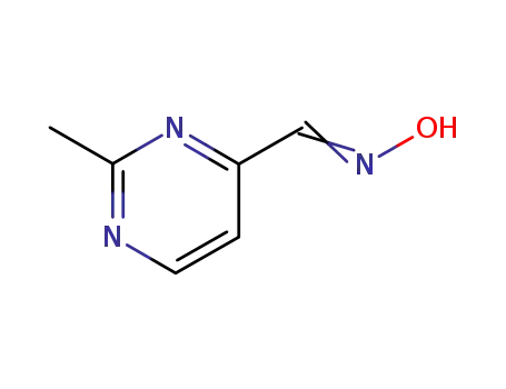 4-Pyrimidinecarboxaldehyde, 2-methyl-, oxime (8CI,9CI)