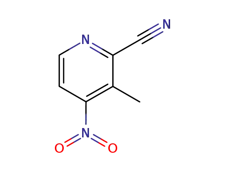 2-Cyano-3-methyl-4-nitropyridine