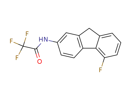 Molecular Structure of 2647-37-2 (2,2,2-trifluoro-N-(5-fluoro-9H-fluoren-2-yl)acetamide)