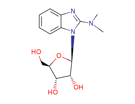 1H-Benzimidazol-2-amine,N,N-dimethyl-1-b-D-ribofuranosyl- cas  22423-45-6