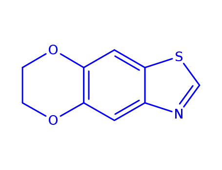 [1,4]Dioxino[2,3-f]benzothiazole,6,7-dihydro-(9CI)