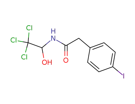 (4-iodo-phenyl)-acetic acid-(2,2,2-trichloro-1-hydroxy-ethylamide)