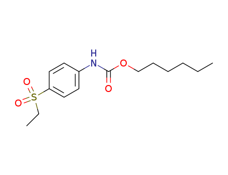 Carbanilic acid,p-(ethylsulfonyl)-, hexyl ester (8CI) cas  30057-61-5