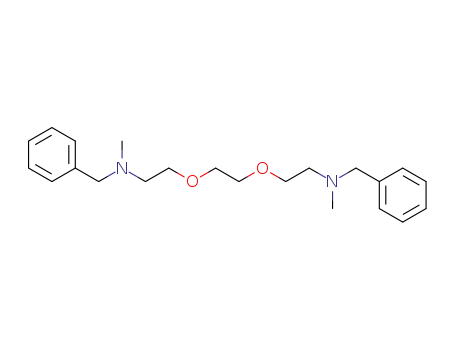 Molecular Structure of 58929-79-6 (Benzyl-(2-{2-[2-(benzyl-methyl-amino)-ethoxy]-ethoxy}-ethyl)-methyl-amine)