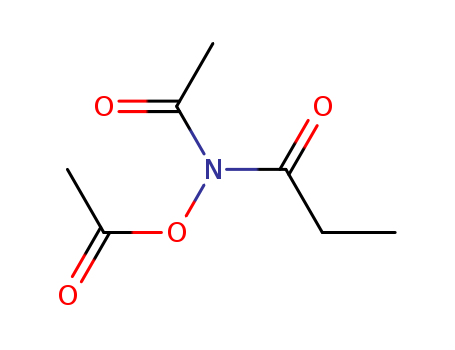 Acetic acid,acetyl(1-oxopropyl)azanyl ester cas  22427-07-2