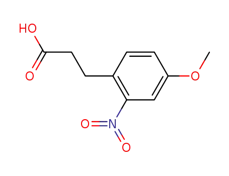 3-(4-methoxy-2-nitro-phenyl)-propionic acid