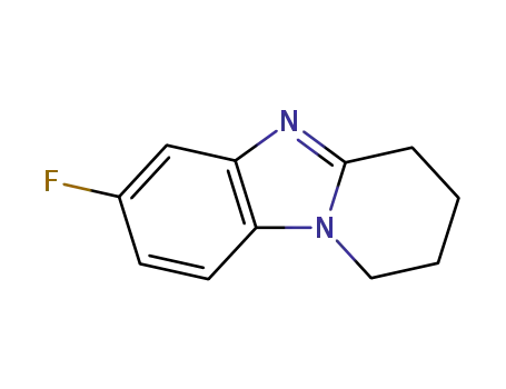 Pyrido[1,2-a]benzimidazole, 7-fluoro-1,2,3,4-tetrahydro- (7CI,8CI,9CI)