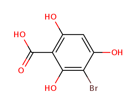 3-bromo-2,4,6-trihydroxybenzoic acid