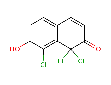1,1,8-trichloro-7-hydroxy-1<i>H</i>-naphthalen-2-one