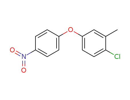 Molecular Structure of 22532-72-5 (4-Chloro-3-methylphenyl 4-nitrophenyl ether)