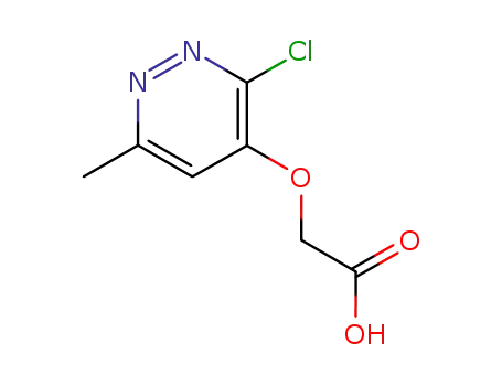 2-(3-클로로-6-메틸-피리다진-4-일)옥시아세트산