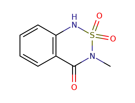 Molecular Structure of 2225-40-3 (BENTAZON METHYL DERIVATIVE)