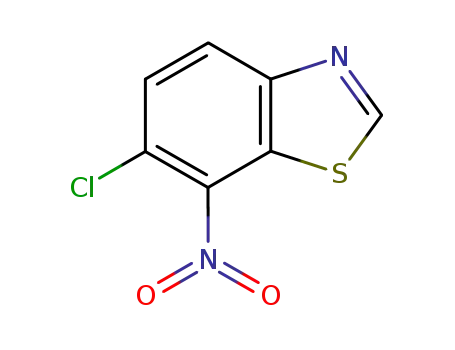 벤조티아졸, 6-클로로-7-니트로-(8CI)
