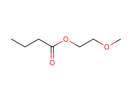 Molecular Structure of 29877-01-8 (Butanoic acid 2-methoxyethyl ester)