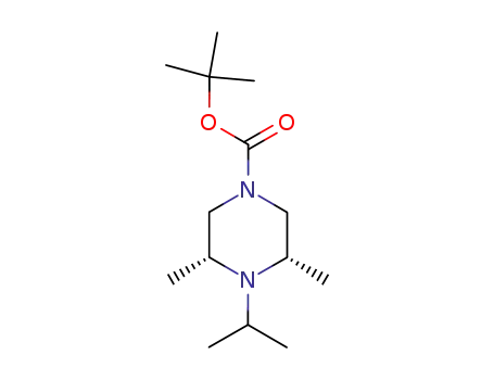 tert-butyl 4-isopropyl-cis-3,5-dimethyl-1-piperazinecarboxylate