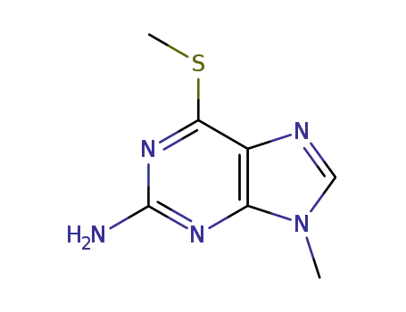 9-methyl-6-(methylsulfanyl)-9H-purin-2-amine