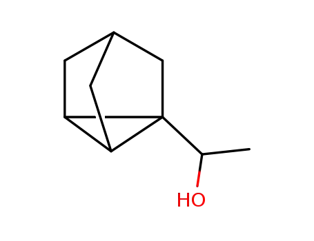 Molecular Structure of 20647-99-8 (1-(1-hydroxyethyl)tricyclo<2.2.1.0<sup>2,6</sup>>heptane)
