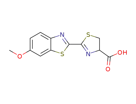 2-(6-Methoxy-1,3-benzothiazol-2-yl)-4,5-dihydro-1,3-thiazole-4-carboxylic acid
