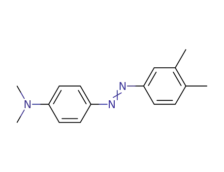 Molecular Structure of 3025-73-8 (N,N-Dimethyl-p-(3,4-xylylazo)aniline)