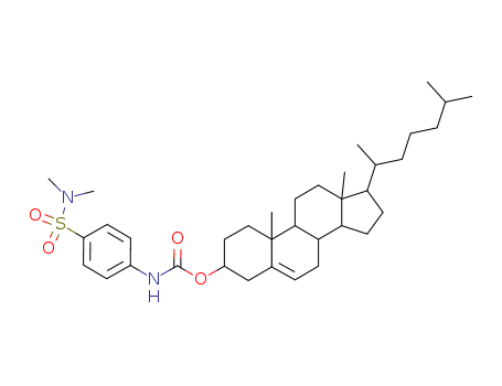 Cholesterol,p-(dimethylsulfamoyl)carbanilate (8CI) cas  30047-25-7