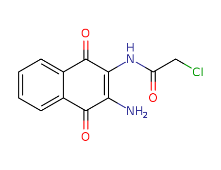Acetamide,N-(3-amino-1,4-dihydro-1,4-dioxo-2-naphthalenyl)-2-chloro- cas  30007-59-1