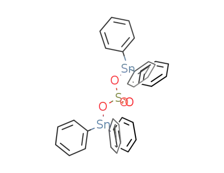 Molecular Structure of 3021-41-8 (Bis(triphenylstannyl) sulfate)