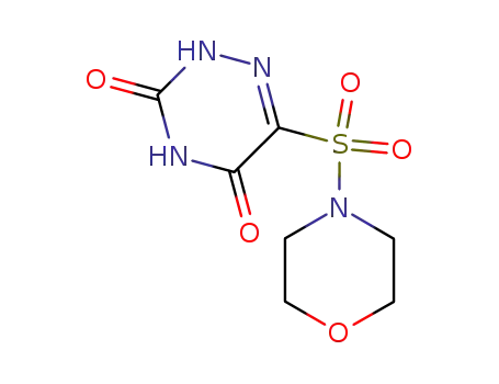 Molecular Structure of 30018-60-1 (6-(morpholin-4-ylsulfonyl)-1,2,4-triazine-3,5(2H,4H)-dione)