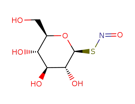 Molecular Structure of 73427-33-5 (S-nitroso-beta-D-thioglucose)