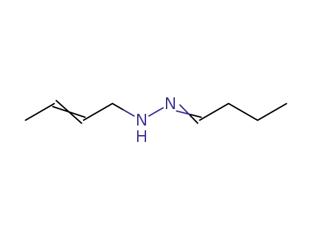 Butanal, 2-butenylhydrazone
