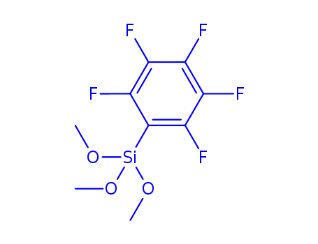 Trimethoxy(pentafluorophenyl)silane