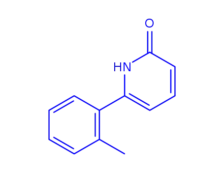 Molecular Structure of 300395-32-8 (2-Hydroxy-6-(2-methylphenyl)pyridine)