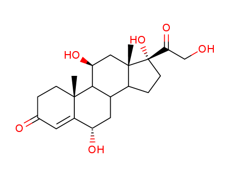Pregn-4-ene-3,20-dione,6,11,17,21-tetrahydroxy-, (6a,11b)- (9CI) cas  2242-98-0