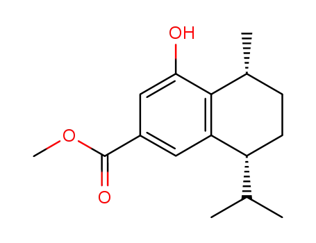 (5R,8R)-4-Hydroxy-8-isopropyl-5-methyl-5,6,7,8-tetrahydro-naphthalene-2-carboxylic acid methyl ester