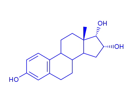 Molecular Structure of 300853-07-0 (ent-Estriol)