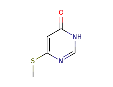 4(1H)-피리미디논, 6-(메틸티오)-(9CI)
