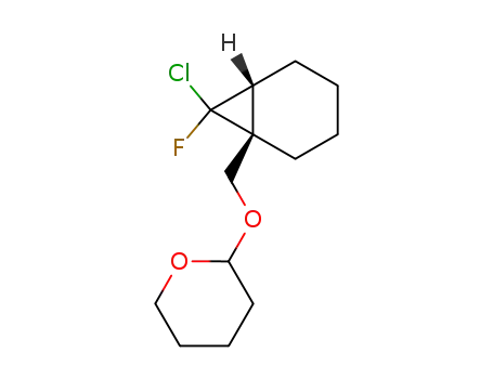 1-<<(2-Tetrahydropyranyl)oxy>methyl>-7-chloro-7-fluoronorcarane