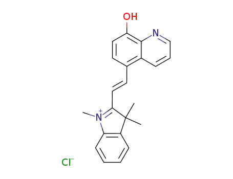 (5E)-8-oxo-5-[(2Z)-2-(1,3,3-trimethyl-1,3-dihydro-2H-indol-2-ylidene)ethylidene]-5,8-dihydroquinolinium