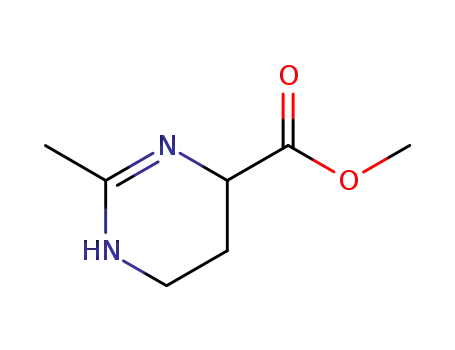 Molecular Structure of 226247-00-3 (4-Pyrimidinecarboxylicacid,1,4,5,6-tetrahydro-2-methyl-,methylester(9CI))