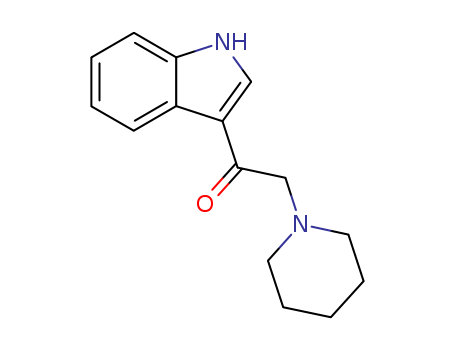 1-(1H-indol-3-yl)-2-(piperidin-1-yl)ethanone