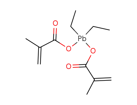 Molecular Structure of 22515-50-0 (2-methylprop-2-enoic acid - diethyl-lambda~2~-plumbane (2:1))